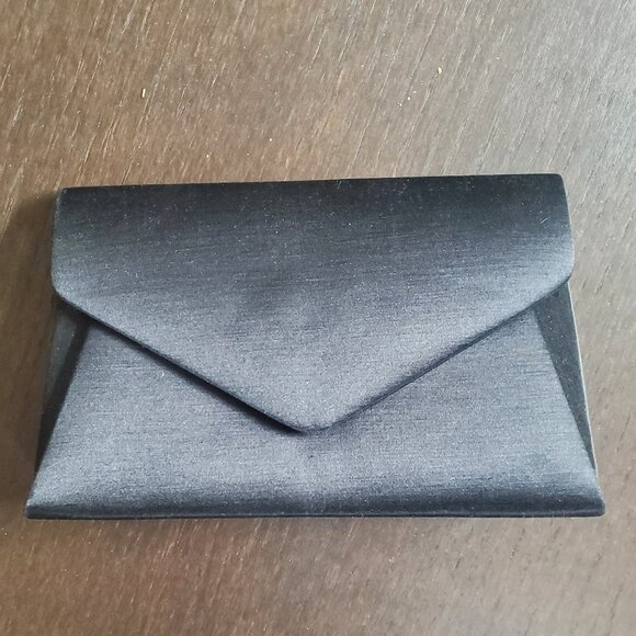 ENVELOPE PURSE CLUTCH Valerie Stevens Crossbody Black - Picture 4 of 5